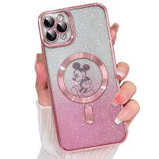 Capa com Glitter Rosa iPhone 11